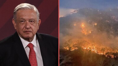 Al día de hoy, hay 116 incendios forestales activos en México