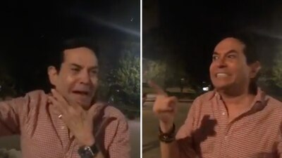 El conductor denunció, al borde del llanto, una balacera en el Parque Lincoln