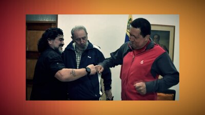 Maradona siempre tuvo una entrañable amistad con dos de los políticos más polémicos de la historia