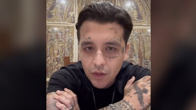 El cantante salió a dar la cara