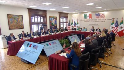Los funcionarios están reunidos en Palacio Nacional