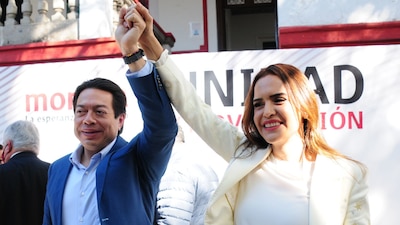 El dirigente espera que la candidata pueda vencer a Samuel García, de Movimiento Ciudadano