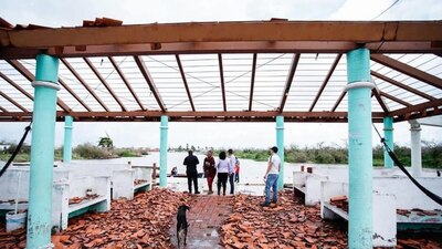 Se calcularon daños en por lo menos 8 mil viviendas