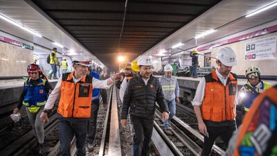 "Estamos avanzando más rápido en este tramo que en el oriente", dijo