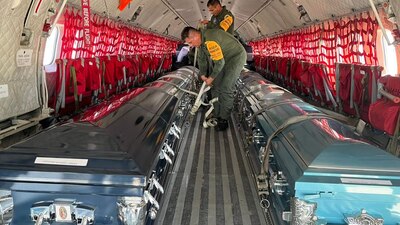 La aeronave procedente de San Antonio, Texas, aterrizó el Aeropuerto Internacional de Toluca