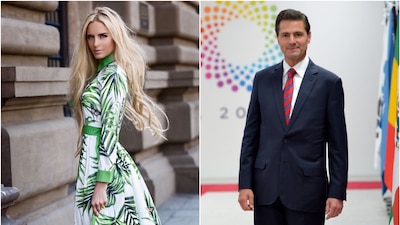 Tania Ruiz Eichelmann y Enrique Peña Nieto