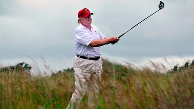 En el primer mes de trabajo de Donald Trump, sus viajes personales y de su familia han costado 11.3 millones de dólares