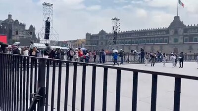 Los seguidores de la agrupación se dieron cita en el Zócalo desde un día antes