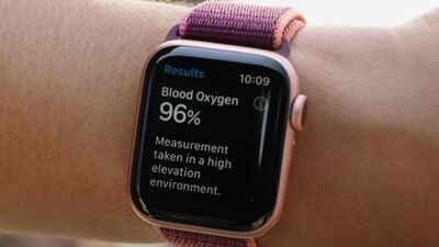 El reloj mide la oxigenación de tu sangre desde tu muñeca en tan solo 15 segundos