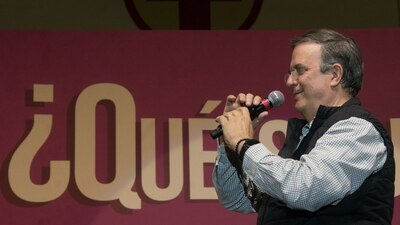 Es la propuesta del canciller para elegir al candidato de Morena en el 2024