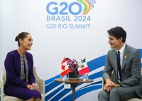 Trudeau buscará a Sheinbaum para abordar el tema de los aranceles impuestos por EU