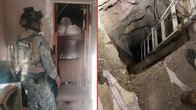 Inhabilitan túnel fronterizo en Sonora tras operativo conjunto; capturan a un presunto implicado