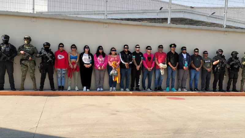 Detienen a líder regional del CJNG y a otras 13 personas más en Boca del Río, Veracruz