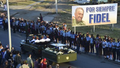 Las cenizas de Fidel fueron llevadas al cementerio de Santa Ifigenia, en Santiago de Cuba
