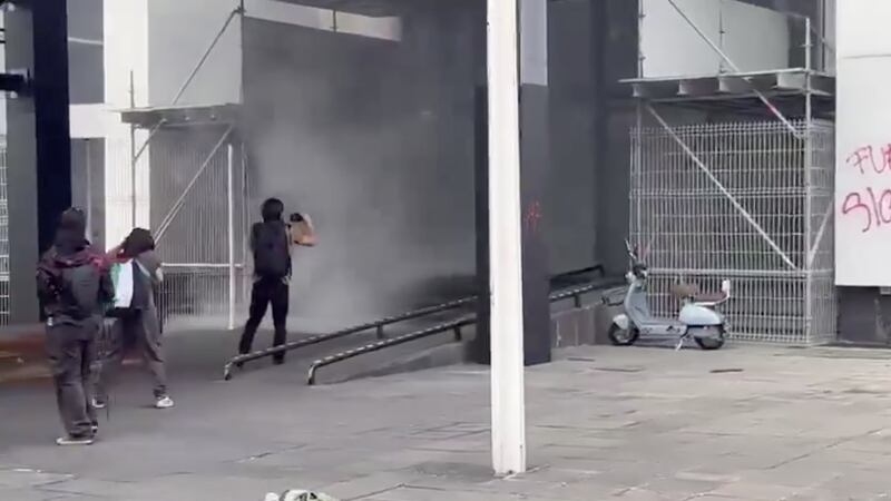 UNAM condena actos violentos contra el Centro Cultural Universitario Tlatelolco en marcha del 2 de octubre
