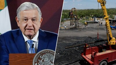 AMLO dijo que, por seguridad, él hubiera preferido evitar el rescate de cuerpos