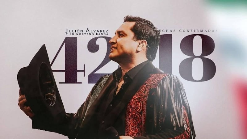 Julión Álvarez en la mira: podría ir a prisión por presuntamente cantar un narcocorrido