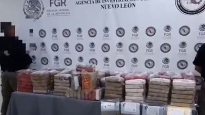 La droga fue asegurada y puesta a disposición de las autoridades