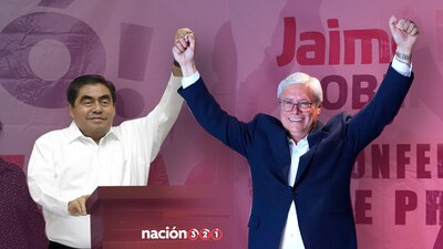 Morena se vuelve a imponer, logra dos gubernaturas más: Puebla y Baja California