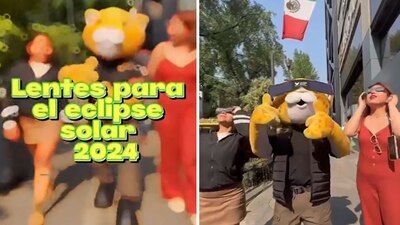 La SSC vende lentes para el eclipse el próximo 8 de abril