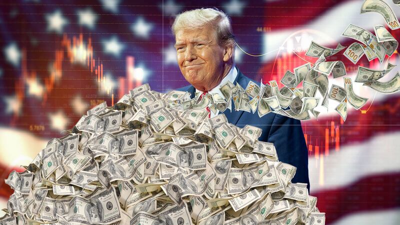 Cómo Trump borró 9.5 billones de dólares en semanas