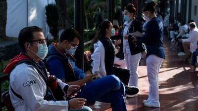 Este martes fueron vacunadas 8 mil 495 personas en tres entidades: Ciudad de México, Coahuila y NL