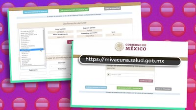 La página para el registro de adultos mayores ha presentado fallas