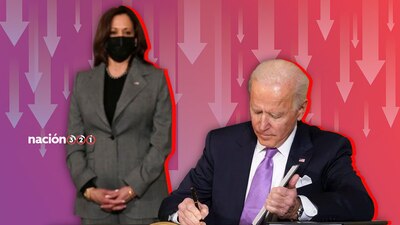 Se trata de los niveles de opinión negativa más altos para Biden y Harris en México