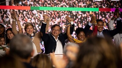 El izquierdista recibió el 50.48 por ciento de los votos en Colombia