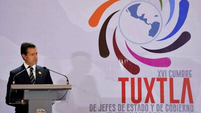 Peña Nieto pidió a representantes de Mesoamérica sumar esfuerzos para atender inmigración.