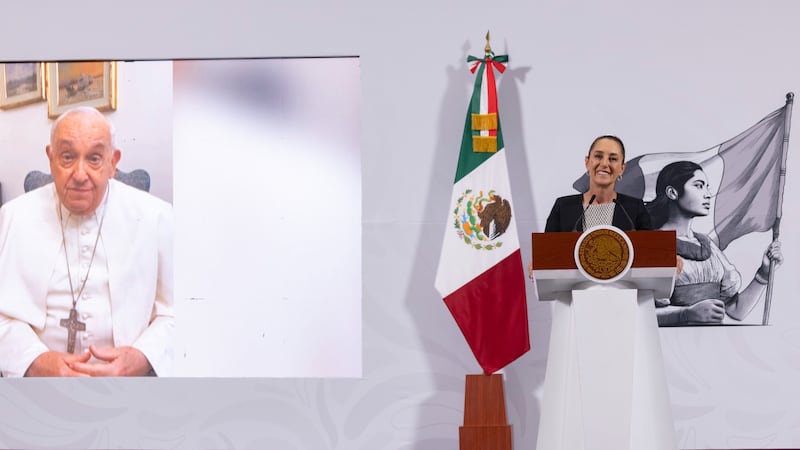 Sheinbaum muestra video inédito del Papa Francisco hablando de los mexicanos