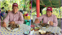 Dirigente de Morena en Macuspana, sube fotos comiendo tortuga pese a ser especie protegida