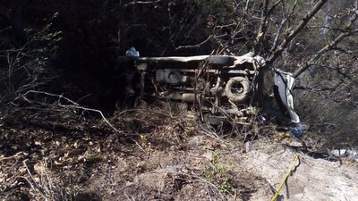 Autoridades llegaron al sitio para ayudar en tareas de auxilio