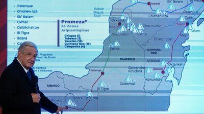 AMLO dijo que para 2024 sí dará tiempo para que el Tren Maya inicie operaciones