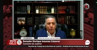 Enrique Inzunza reaparece en sesión de comisión del Senado tras acusaciones de EU