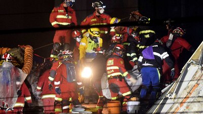 Durante los trabajos de rescate hubo equipos que se hicieron pasar por topos