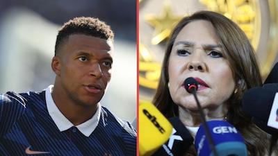 “Hijo de puta”: Celeste Amarilla vuelve a lanzar insultos contra Mbappé ahora desde el Senado