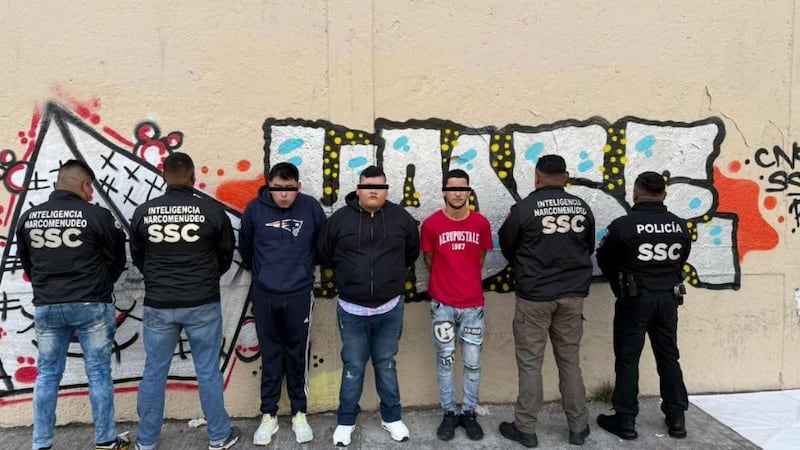 Detienen a 3 presuntos integrantes de ‘La Unión Tepito’ tras balacera en la Merced