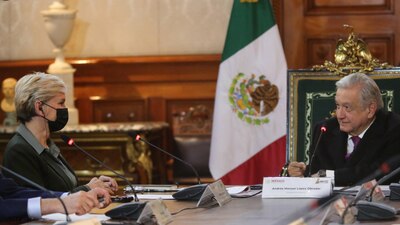 La titular de Energía de EU tuvo reuniones con AMLO, el canciller Marcelo Ebrard y su homóloga Rocío Nahle