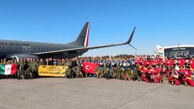 Las misiones tienen como objetivo combatir incendios en Chile y rescatar personas en Turquía