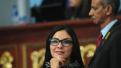 La diputada del PAN subió una fotografía a su cuenta de Facebook muy poco convencional