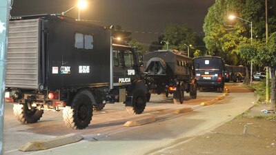 La Marina y la Secretaría de Seguridad de la CDMX iniciaron la movilización la mañana de este martes