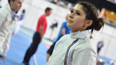 La esgrimista queretana decidió representar a otro país en competencias internacionales