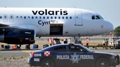 Los pilotos reportaron que una pasajera, identificada como Lucía, se sentía mal