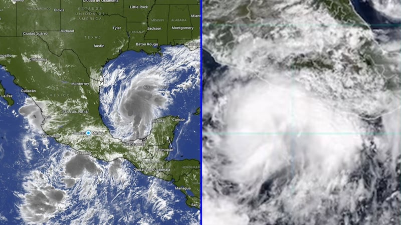 ‘Isaías’ ya es Huracán Categoría 2 y ‘Simon’ se acerca a la 1; ambos acechan a México