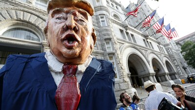 El presidente de Estados Unidos no tardó en empezar a recabar fondos para su campaña presidencial de 2020