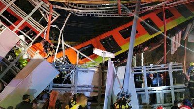 El 3 de mayo pasado varios vagones de la Línea 12 del Metro se colapsaron