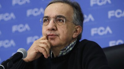 Sergio Marchionne, presidente ejecutivo de Fiat Chrysler Automobiles,