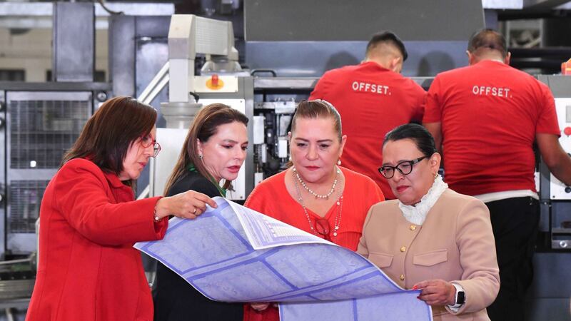 INE comienza con la impresión de más de 602 millones de boletas para la elección judicial