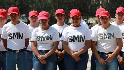 Actualmente las mujeres también realizan su Servicio